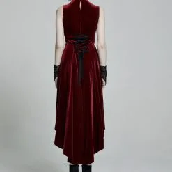 Robe PUNK RAVE 'Red Gotness' 10 Robe PUNK RAVE 'Red Gotness' -Vêtements Gothiques 26080390642025035805041051 900