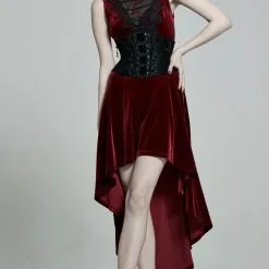 Serre-taille Romantique Noir PUNK RAVE -Vêtements Gothiques 2608039064202503580504201 900