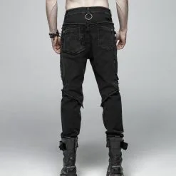 Pantalon PUNK RAVE 'destroy Man' -Vêtements Gothiques 2608039064202503580504974 900