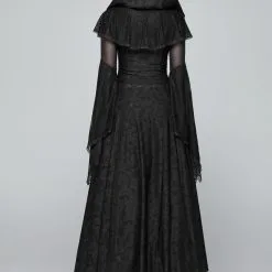 Longue Robe PUNK RAVE 'gothana' -Vêtements Gothiques 2608039064202503580505286 900