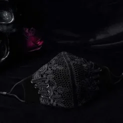 PUNK RAVE Masque Gothique En Velours 9 PUNK RAVE Masque Gothique En Velours -Vêtements Gothiques 26080390642025035805055461 900