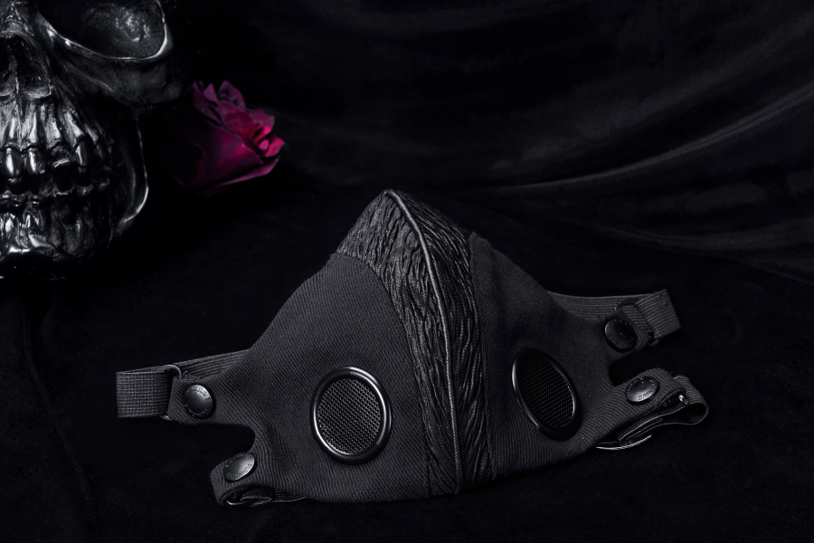 PUNK RAVE Masque Gothique En Tissu 5 PUNK RAVE Masque Gothique En Tissu – Image 3