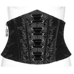 Serre-taille Romantique Noir PUNK RAVE -Vêtements Gothiques 2608039064202503580505691 900