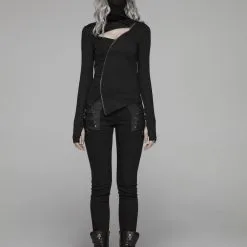 T-shirt Manches Longues PUNK RAVE -Vêtements Gothiques 26080390642025035805070721 900