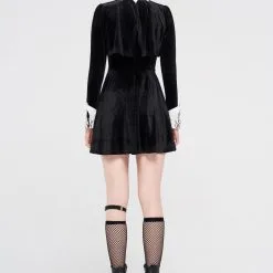 Robe PUNK RAVE 'wednesday Evening' -Vêtements Gothiques 2608039064202503580509168 900