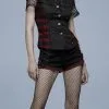 Short PUNK RAVE 'Usolue' 1 Short PUNK RAVE 'Usolue' -Vêtements Gothiques 26080390642025035805135112 900