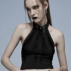 Top Gothique PUNK RAVE 'Sigga'