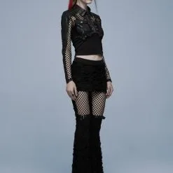 Leggings PUNK RAVE 'Terenor' -Vêtements Gothiques 2608039064202503580514511 900