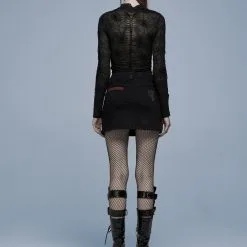 Jupe PUNK RAVE 'Usolue' -Vêtements Gothiques 2608039064202503580514819 900