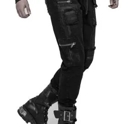 Pantalon Homme PUNK RAVE 'black Storm' 10 Pantalon Homme PUNK RAVE 'black Storm' -Vêtements Gothiques 2608039064202503580522653 900