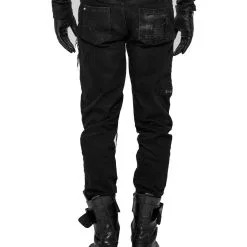 Pantalon Homme PUNK RAVE 'black Storm' 11 Pantalon Homme PUNK RAVE 'black Storm' -Vêtements Gothiques 2608039064202503580522754 900