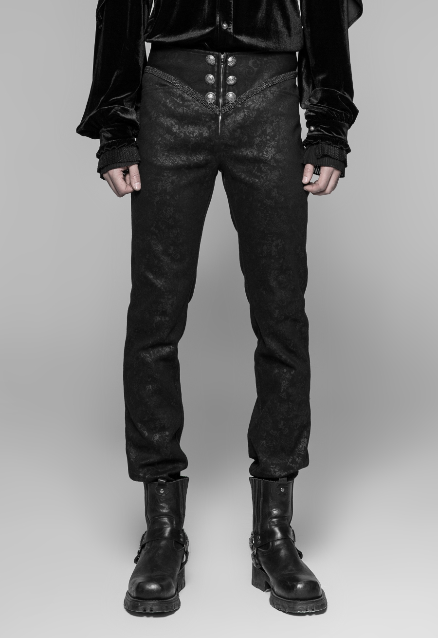 Pantalon Victorien PUNK RAVE 'comte Drakania' 3 Pantalon Victorien PUNK RAVE 'comte Drakania'