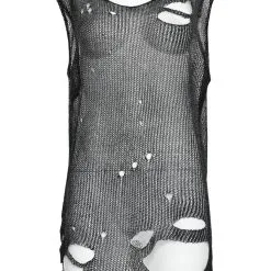 Haut Destroy PUNK RAVE 'ripped' -Vêtements Gothiques 2641021629215172025035805000664 900