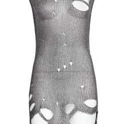 Haut Destroy PUNK RAVE 'ripped Silver' 11 Haut Destroy PUNK RAVE 'ripped Silver' -Vêtements Gothiques 2641021629215172025035805000671 900