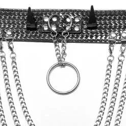 Collier PUNK RAVE 'Devil's Horns' -Vêtements Gothiques 26410216292151720250358050008451 900