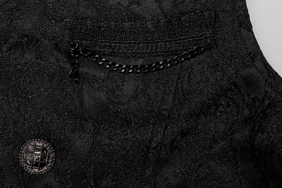 Gilet Brocarde Sans Manches PUNK RAVE 7 Gilet Brocarde Sans Manches PUNK RAVE – Image 5