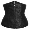 DISCOBOLE Serre-taille Gothique Noir -Vêtements Gothiques 28692 900