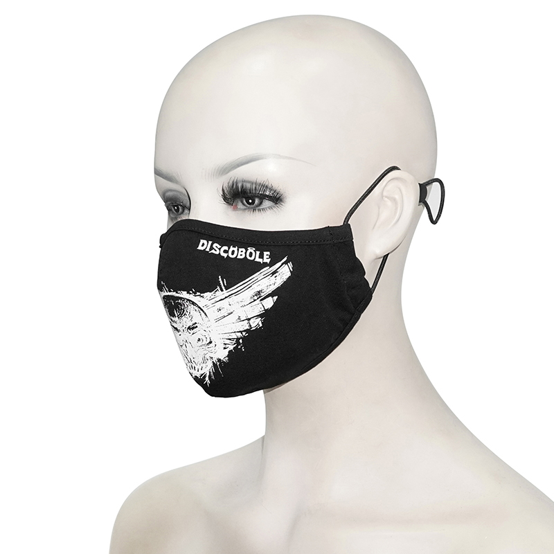 Masque Gothique En Tissu 'discobole' 4 Masque Gothique En Tissu 'discobole' – Image 2
