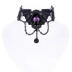 Collier Chauve-souris RESTYLE -Vêtements Gothiques 312 900