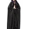 Cape Gothique SINISTER Noire Et Violette -Vêtements Gothiques 344 ghoticcapewithsatinrosesbysinister 1 900