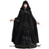 Cape Gothique Romantique SINISTER -Vêtements Gothiques 344 ghoticcapewithsatinrosesbysinister 5 900
