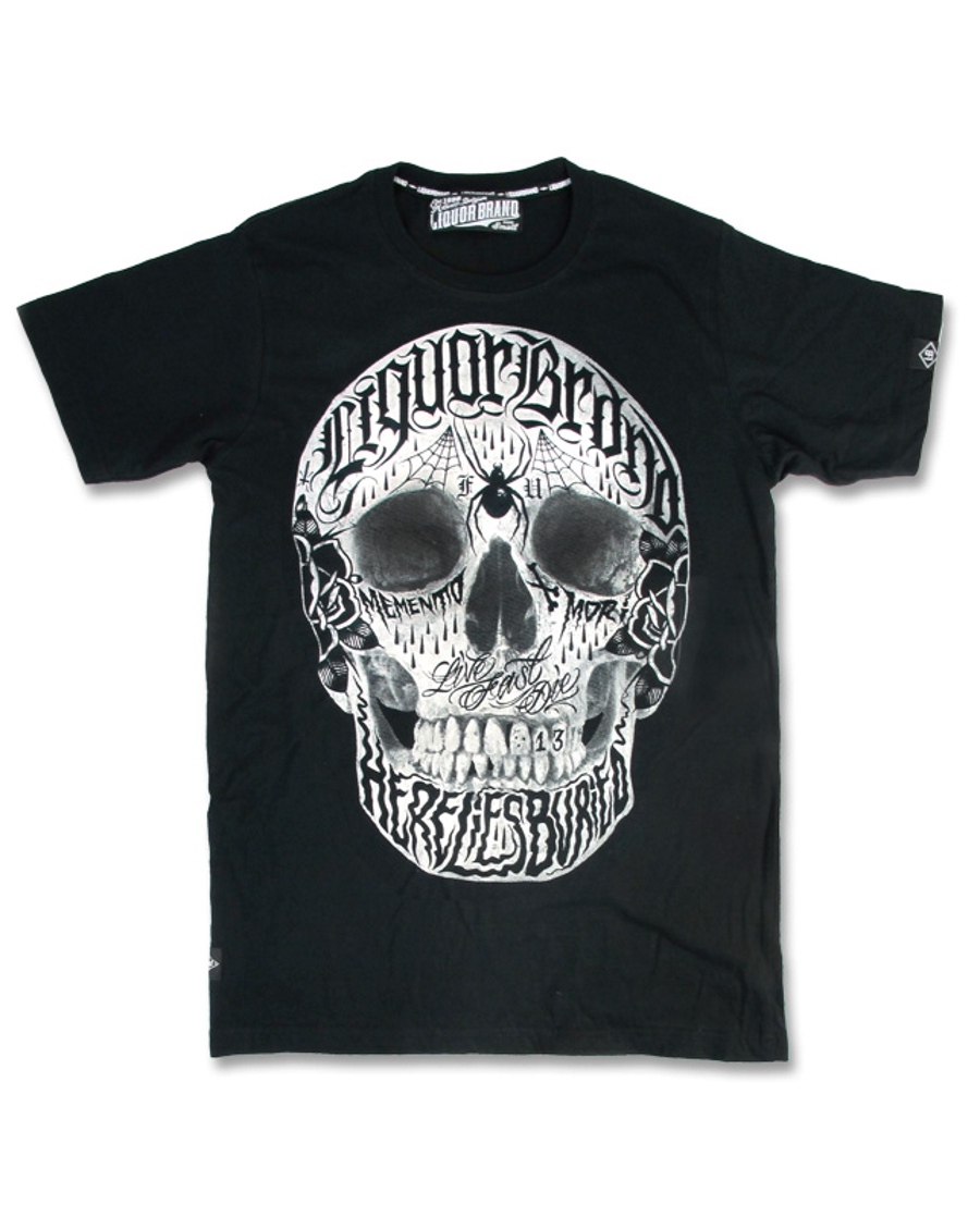T-shirt LIQUOR BRAND 'live Fast Die' 4 T-shirt LIQUOR BRAND 'live Fast Die' – Image 2