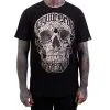 T-shirt LIQUOR BRAND 'live Fast Die' -Vêtements Gothiques 3474b 900