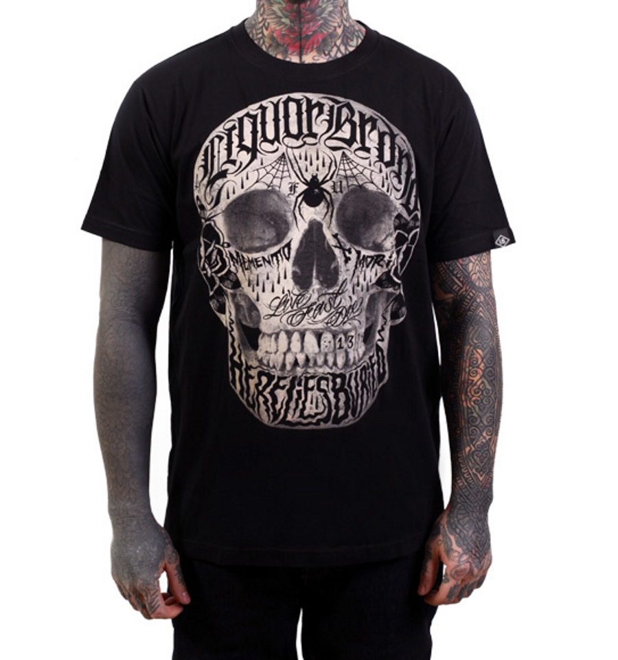 T-shirt LIQUOR BRAND 'live Fast Die' 3 T-shirt LIQUOR BRAND 'live Fast Die'