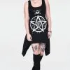 Robe/tunique Légère JAWBREAKER 'pentagram' -Vêtements Gothiques 401 900