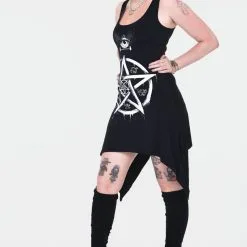 Robe/tunique Légère JAWBREAKER 'pentagram' -Vêtements Gothiques 402 900