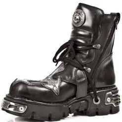 Bottes Gothiques New Rock M.407-S1 -Vêtements Gothiques 407s1 4 600