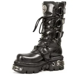 Bottes Gothique NEW ROCK M.474-S1 -Vêtements Gothiques 474s1 4 600