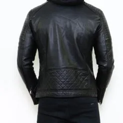 DISCOBOLE Blouson Rock En Simili Cuir 7 DISCOBOLE Blouson Rock En Simili Cuir -Vêtements Gothiques 494257 z 4 900