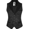 PUNK RAVE Gilet Gothique Aristocrate 'baronas'