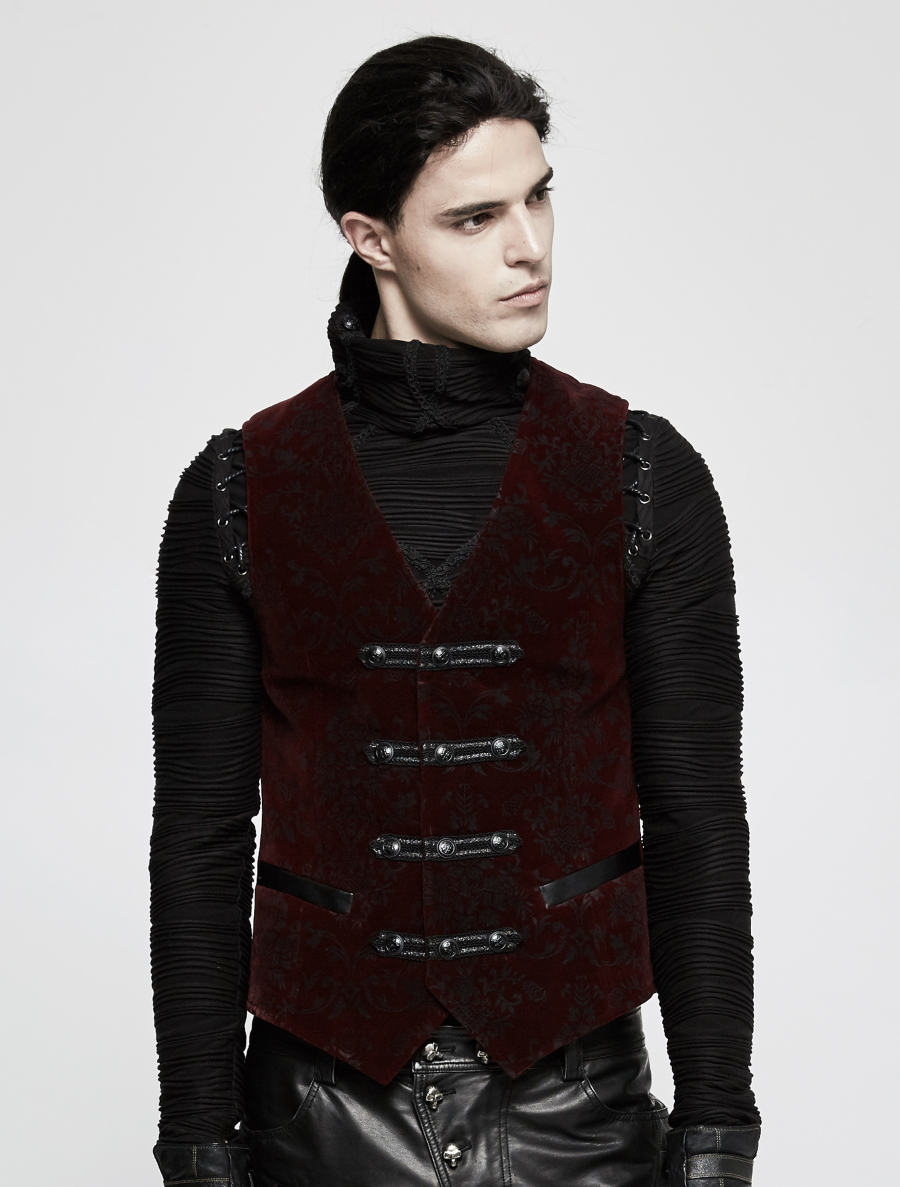 Gilet Gothique Sans Manches PUNK RAVE 5 Gilet Gothique Sans Manches PUNK RAVE – Image 3