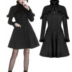Manteau Gothique Femme DARK IN LOVE -Vêtements Gothiques 56cc1bc266c8815b91ab6126c553c905image666x1000 900