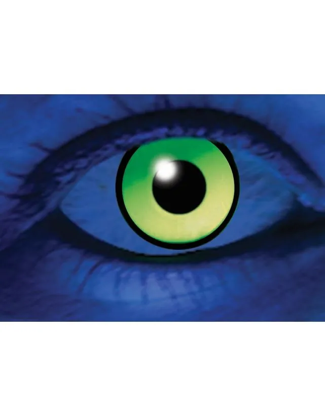 INNOVISON LENS Lentilles Gothiques 90 Jours INNOVISION 'green Fluo' 3 INNOVISON LENS Lentilles Gothiques 90 Jours INNOVISION 'green Fluo'