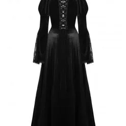 Longue Robe Impératrice DARK IN LOVE 'Alwina' -Vêtements Gothiques 63b5633287cd5d9054fef638b3736cebimage664x1000 900