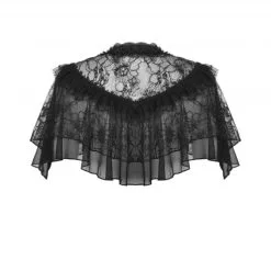 Mini Cape Dentelle DARK IN LOVE -Vêtements Gothiques 664x100010 900