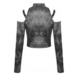 Crop Top DARK IN LOVE 'skull' 10 Crop Top DARK IN LOVE 'skull' -Vêtements Gothiques 664x1000111 900