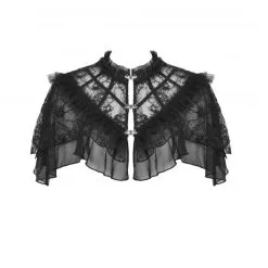 Mini Cape Dentelle DARK IN LOVE -Vêtements Gothiques 664x10009 900