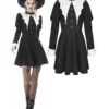 Robe Noire Et Blanche DARK IN LOVE 'bat'