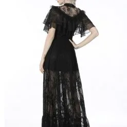 Mini Cape Dentelle DARK IN LOVE -Vêtements Gothiques 666x100017 900
