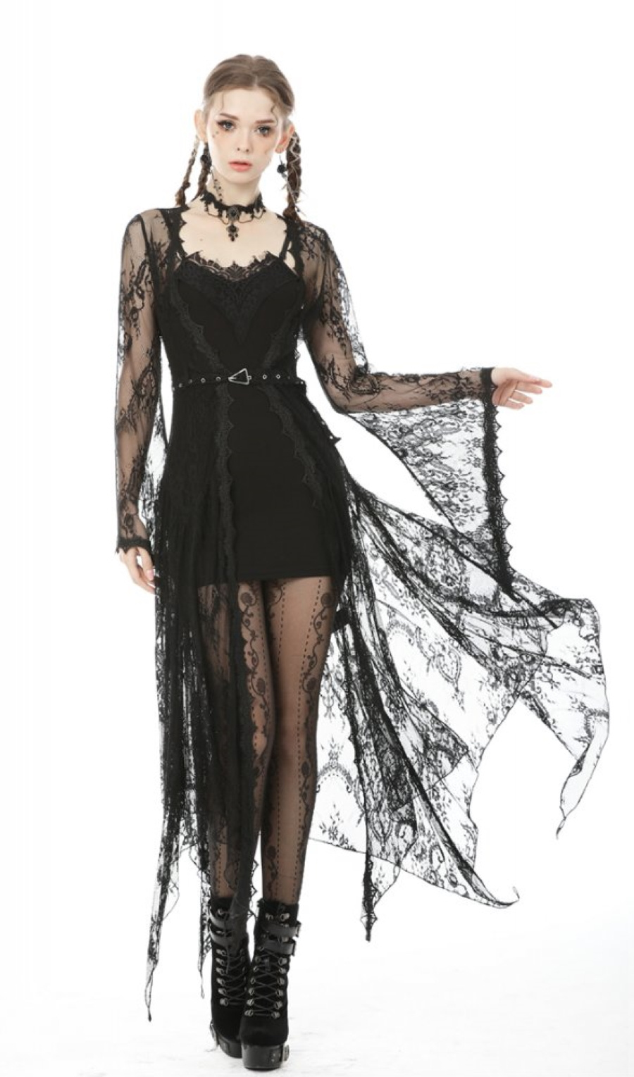 Longue Tunique Dentelle DARK IN LOVE 'romancia' 4 Longue Tunique Dentelle DARK IN LOVE 'romancia' – Image 2