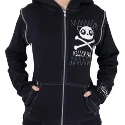 Heartless Veste Emo Zippée KILLER PANDA -Vêtements Gothiques 7287373758509 3 e33688cd 1f31 4c18 8692 d3f2e32f3763 900