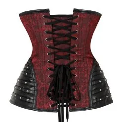 DISCOBOLE Corset Rock Gothique Rouge 11 DISCOBOLE Corset Rock Gothique Rouge -Vêtements Gothiques 740201 900