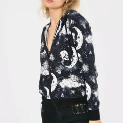 Veste Zippée JAWBREAKER 'moonstone' 7 Veste Zippée JAWBREAKER 'moonstone' -Vêtements Gothiques 8621 900