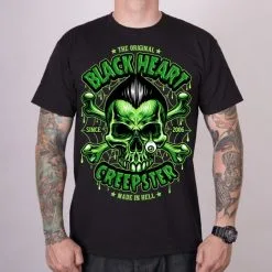 T-shirt Homme BLACK HEART 'Creepster'
