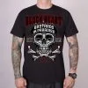 T-shirt Homme BLACK HEART 'Bastards In Paradise' -Vêtements Gothiques 9502 triko bastar in paradise1 900