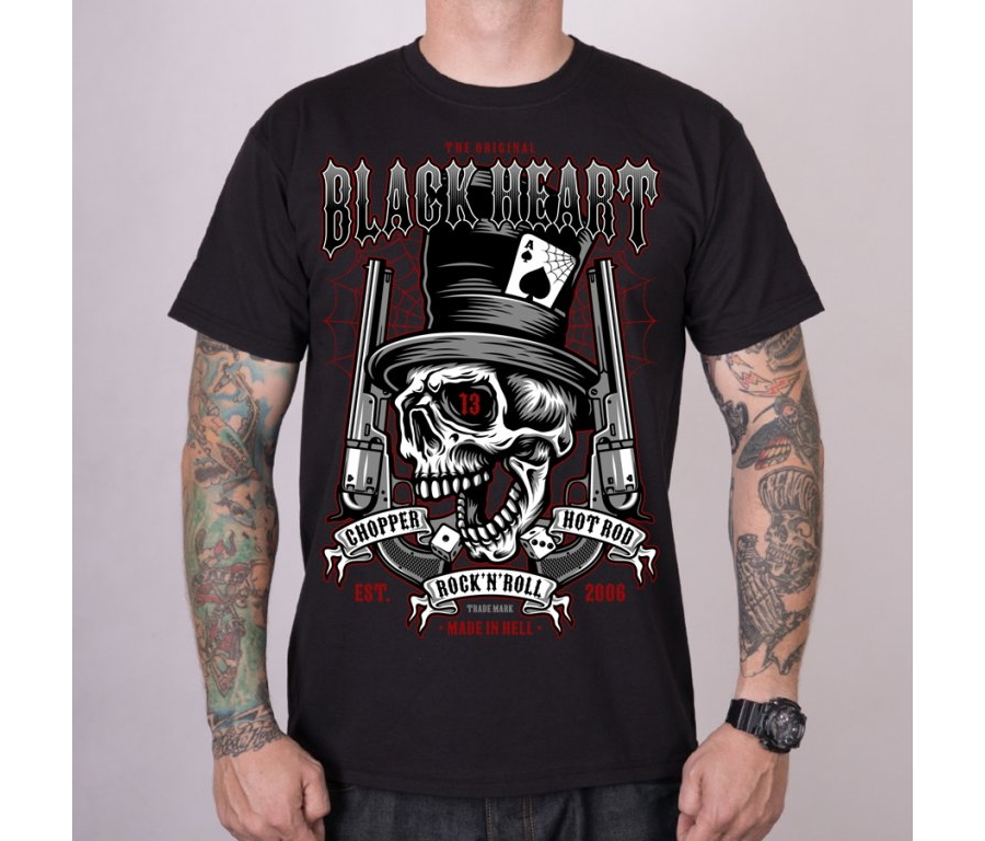 T-shirt Homme BLACK HEART 'Pistolero' 3 T-shirt Homme BLACK HEART 'Pistolero'